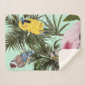 天国の鳥 シェルパブランケット (正面(横))