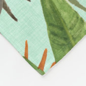 天国の鳥 フリースブランケット (角)