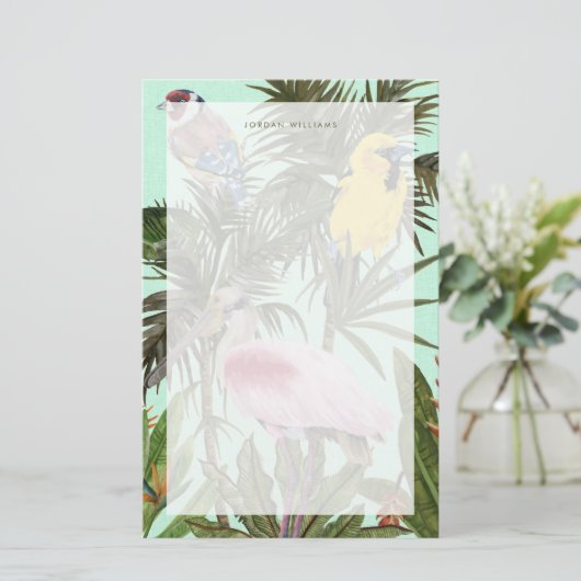 天国の鳥 便箋 (スタンド正面)