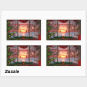 天国のDayspringスタンプ 長方形シール (シート)