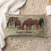 天国のRemuda Herd Grazesよい主の ランバークッション (ブランケット)