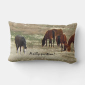 天国のRemuda Herd Grazesよい主の ランバークッション (裏面)