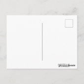 天国はイスラム教の母足の下にある ポストカード (裏面)