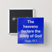 天国はクリスチャンを宣言 缶バッジ (正面&裏面)