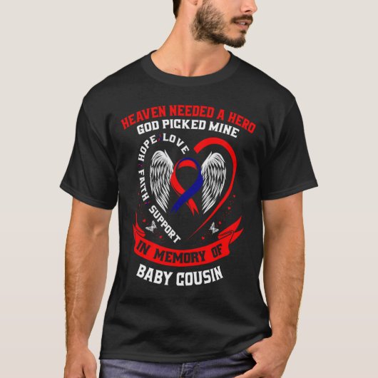 天国はヒーローを必要としていた 神は私を選んだ Tシャツ (正面)