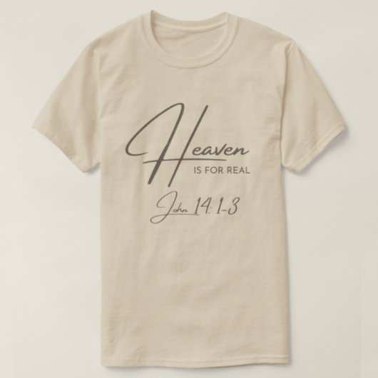 天国は実在 Tシャツ (デザイン正面)