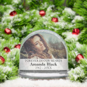 天国は彼女のホームクロスシスターフォトスノーグローブ (クリスマス)