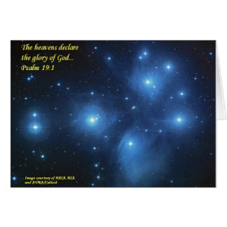 天国は神の栄光を宣言します