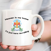 天国は私の家で募集してる コーヒーマグカップ