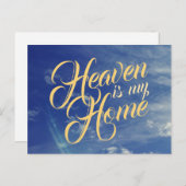 天国は私の家と空 ポストカード (正面/裏面)