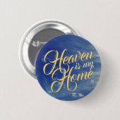 天国は私の家と空 缶バッジ (正面&裏面)