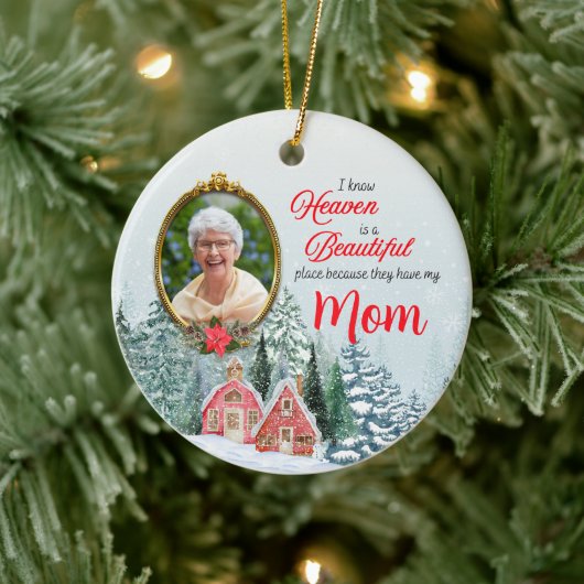 天国は美しいプレイスラウンドオーナメント セラミックオーナメント (ツリー)