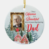 天国は美しいプレイスラウンドオーナメント セラミックオーナメント (正面)