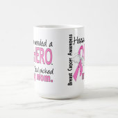 天国は英雄のお母さんの乳癌を必要としました コーヒーマグカップ (中央)