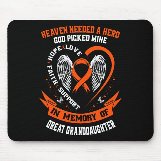 天国は英雄の神が選んだ孫娘が素晴らし必要 マウスパッド (正面)