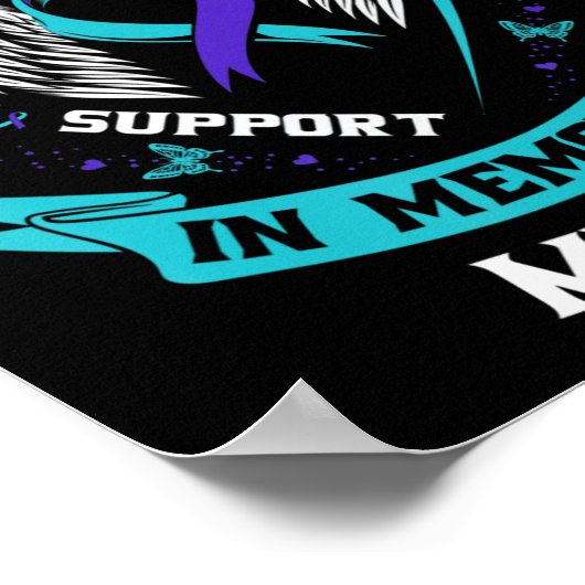 天国は英雄を必要とする神は私の息子を選んだ自殺アワ ポスター (角)