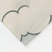 天国は静かである（しかし、神の見守り） フリースブランケット (角)