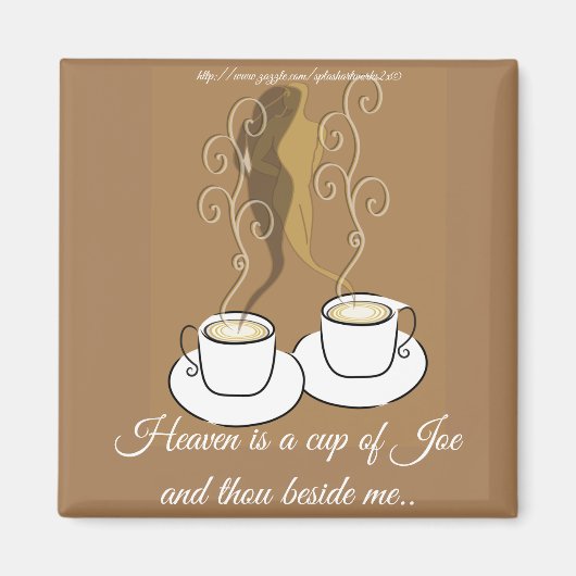 「天国は…」 マグネット (正面)