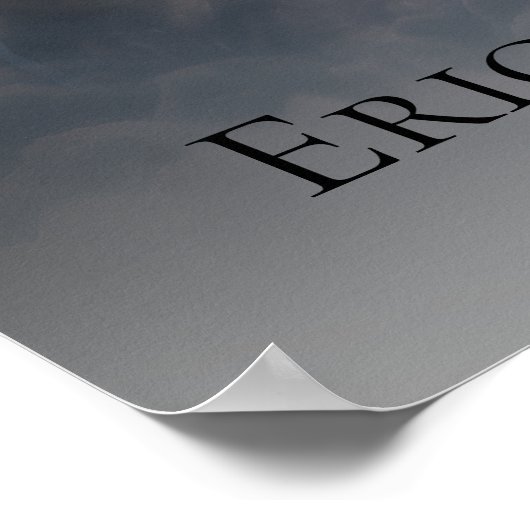 天国へのライダー記念ポスター - オーダーメイドバイク愛好家 ポスター (角)