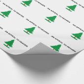 天国への訴え – 1775Gワシントン海軍旗 ラッピングペーパー (角)