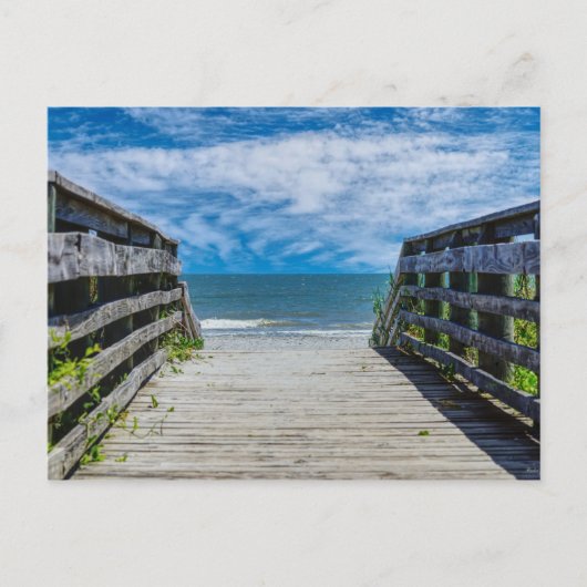 天国への遊歩道 ポストカード (正面)