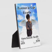 天国への階段記念碑 フォトプラーク (側面)