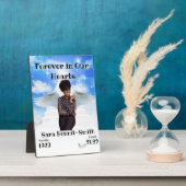 天国への階段記念館 フォトプラーク (側面)