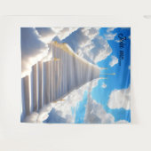 天国への階段 タペストリー 背景 (正面(横))