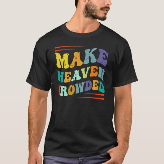 天国を混ぜる宗教聖書第1節 Tシャツ (正面)
