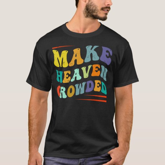 天国を混ぜる宗教聖書第1節 Tシャツ (正面)