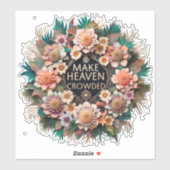 天国を混雑させる シール (シート)