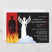 天国アンド地獄ハローウィンパーティ 招待状 (正面)