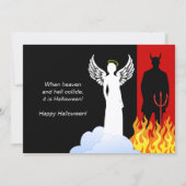 天国アンド地獄ハローウィンパーティ 招待状 (裏面)