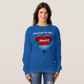 天国インマイハートレディース スウェットシャツ (正面フル)