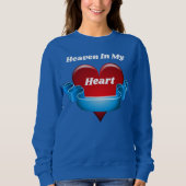 天国インマイハートレディース スウェットシャツ (正面)