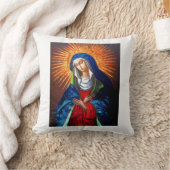 天国オリジナル絵を描の復元ポスター クッション (ブランケット)