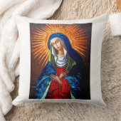 天国オリジナル絵を描の復元ポスター クッション (ブランケット)