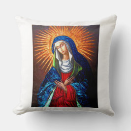 天国オリジナル絵を描の復元ポスター クッション