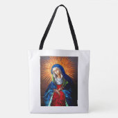 天国オリジナル絵を描の復元ポスター トートバッグ (正面)