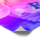 天国オンアースプリムローズフラワー ポスター (角)