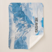 天国カスタムイメージ文字 シェルパブランケット (正面)