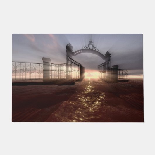 天国ゲートフロアマット ドアマット (正面)