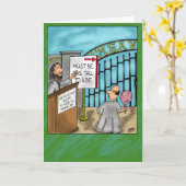 天国ゲート動機グリーティングカード カード (黄色い花)