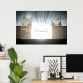 天国ゲート開口部 ポスター (ホームオフィス)