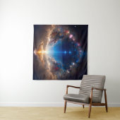 天国ゲート#1.2 [DALL-E 2/AI/MLアート] —宇宙 タペストリー (インサイチュ(横))