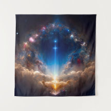 天国ゲート#1.2 [DALL-E 2/AI/MLアート] —宇宙