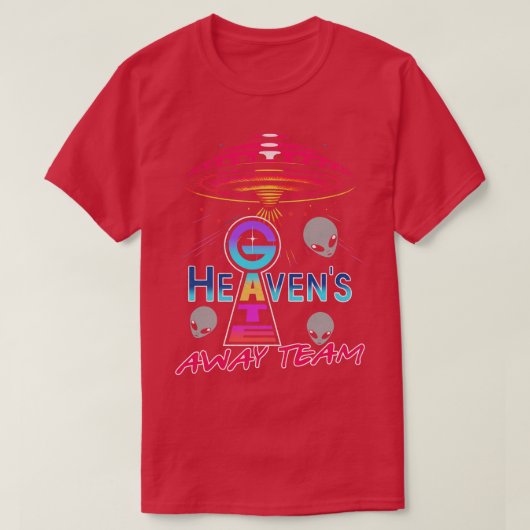 天国ゲー遠くにトチーム Tシャツ (デザイン正面)