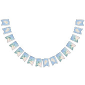 天国センドエレガントパステルベビーシャワー バンティングフラッグ (全)