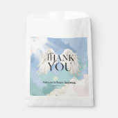 天国セージエンジェルウィングズパステルベビーシャワー フェイバーバッグ (正面)