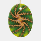 天国ツイストクリスマスツリーオーナメント セラミックオーナメント (裏面)